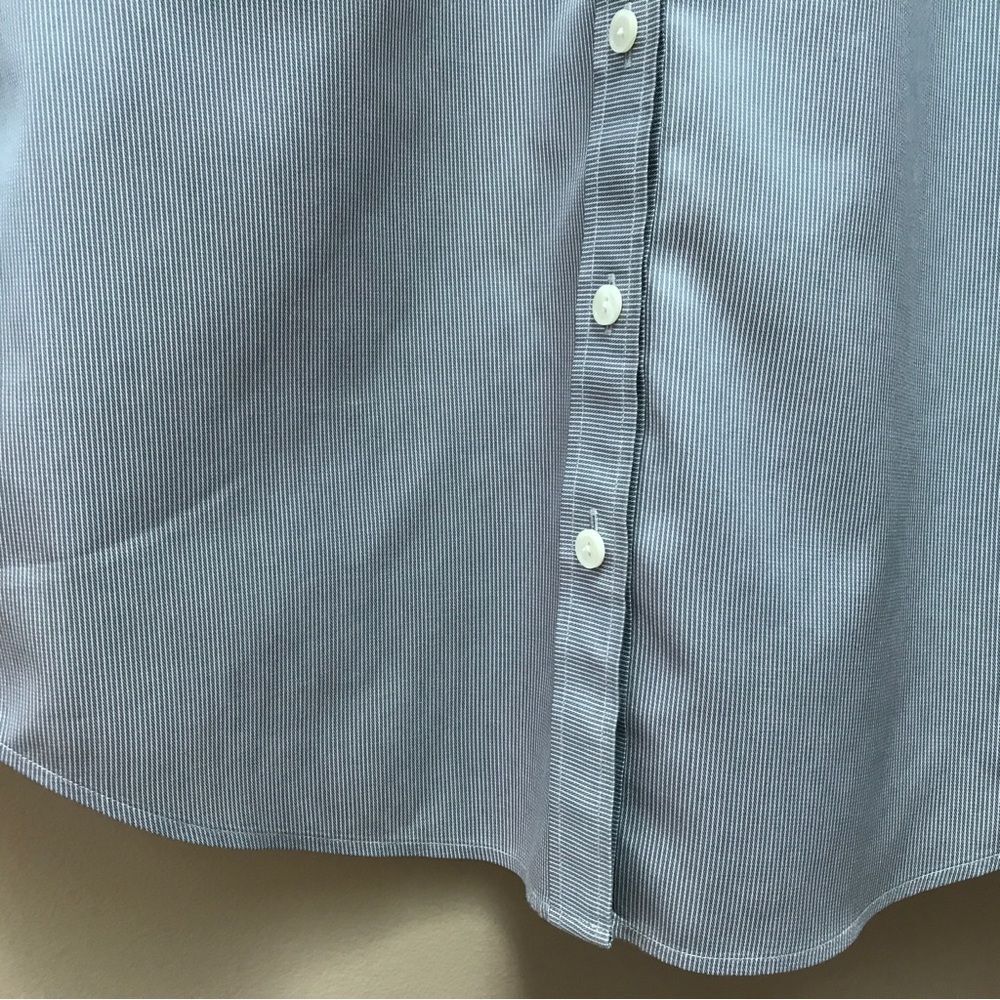 Hinson Wu Becky Shirt Womens Tahitian Pearl White Luxe Cotton Top - Picture 7 of 14